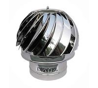 180 mm accesorio giratorio de acero inoxidable, nuevo modelo, rodamiento intercambiable, cubierta para chimenea, accesorio de ventilación (180 mm de diámetro)