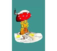 180 page A5 College Ruled Writing Journal: Cozy Mushroom House, Soft cover notebook, Paperback, Cute, For School, College, Office, Home, Bees of Bumbleton