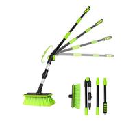 180° PBT Cepillo Lavado Cocha con Mango Largo Giratorio De Cepillo Nueva TecnologíA No es FáCil de Producir Cabello Flotante Adecuado para Quitanie SUV CamióN Caravanas Limpieza Interior Exterior