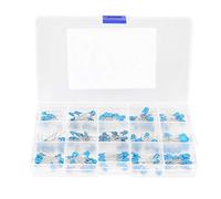 180-Piece Condensadores,[1KV 100pF - 10000pF] Kit de surtido de capacitores de cerámica de alto voltaje DIP - Valor 15