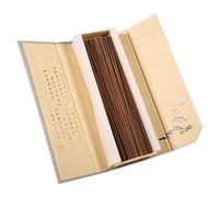 180 Piezas Oriental Buda de Naturaleza Fragante Caja de Sándalo para Uso Multipropósito[Incienso de ajenjo]