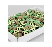 180 unidades de mini tubos moxa autoadhesivos for moxibustión, terapia con quemador sin humo, calentamiento puntos acupuntura meridianos