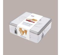 180 unidades mixxi abanicos cigarrillos cápsulas surtidas lata BUSSY conos helado galleta decoración gofre Cigarettes