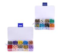 1800/510pcs Ball Form Push Put Pen Varios Colores Dumbtacks Cork Grabar Board Pin 4 mm Straight Sewing Dressmaking Seortierte Farbstoffmarkierungsstifte