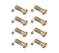 180004M1 Kit de pernos traseros con tuerca trasera 185400M1 compatible con tractor Massey Ferguson 135 150 230 234 245 240 TO20 TO30 TO35 35 50