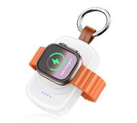 1800mAh Cargador para Apple Watch, Power Bank Bateria Externa Portatil para Apple Watch Serie 10/9/8/7/6/5/4/3/2/SE/Ultra/Ultra 2, Powerbank USB C Input Magnético Cable de Carga Inalámbrico