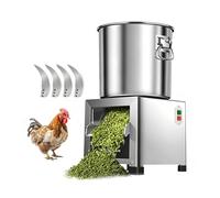 1800W Dispositivo de preparación, Trituradora de Pienso para Aves con cuchilla inox para alimentación eficiente en granjas(1000W)