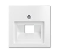 1803-94-507 Placa central para toma UAE blanco al