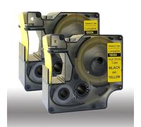 18054 S0718290 - Tubo termorretráctil compatible con DYMO Rhino IND, 9 mm x 1,5 m (2 unidades)