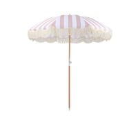 180cm Sombrillas Jardin Grandes Con Flecos Parasol Jardin Inclinación Con 8 Varillas Parasol Terraza Protección UV Impermeable Sombrilla Terraza Exterior Antiviento Con Bolsa De Transporte Para Terraz