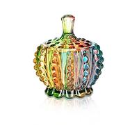 180ml Bombonera con Tapa- Colores Tarro de Caramelo - Botes de Cristal para Almacenaje Alimentos, Galletas, Azúcar, Dulces