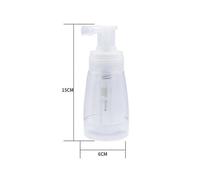 180ml Clear Powder Spray Bottle Empty Dismountable Travel Cosmetics Bottler, Dry Powder Spray Container with Locking Nozzle