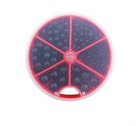 180PCS Carp Rig Beads Soft Bait Beads Set for European Style Carp Fishing Tackle Box for River Lake Coarse Fishing (negro)