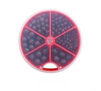 180PCS Carp Rig Beads Soft Bait Beads Set for European Style Carp Fishing Tackle Box for River Lake Coarse Fishing (marrón)