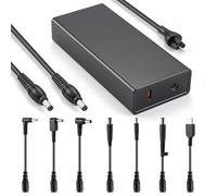 180W Cargador Universal para portátil Acer ASUS Lenovo HP DELL PC Alimentación Adaptador con Puerto USB-C PD de 20W Total 200W.