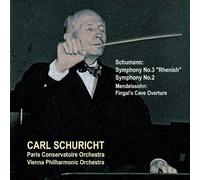 ロベルト・シューマン(1810-1856):交響曲第3番 変ホ長調 作品97 ライン 他 [モノラル・日本語解説付] (Schumann: Symphonies No3, 2 / Carl Schuricht)