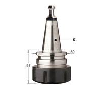 183.201/211/221 CMT MANDRILES DE PINZAS ELASTICAS ER40 CON CONEXION CONICA ISO