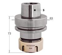 183.300 CMT MANDRILES DE PINZAS ELASTICAS ER32 CON CONEXION CONICA HSK