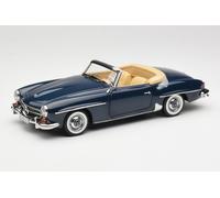 183403 Mercedes 190 SL W121 Middle Blue Norev 1:18