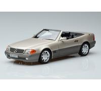 183719 Mercedes 500 SL R129 Smoke Silver Norev 1/18