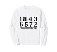 18436572 Firing Order Matters V8 Car Lover Big Block Sudadera