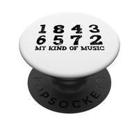 18436572 Mi Tipo de música Orden de Disparo V8 Motor de Coche PopSockets PopGrip Adhesivo
