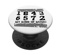18436572 Mi Tipo de música Orden de Disparo V8 Motor de Coche PopSockets PopGrip Adhesivo