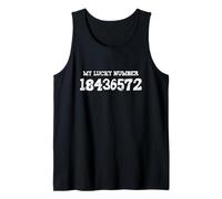 18436572 Motor Big Block de My Lucky Number Firing Order V8 Camiseta sin Mangas