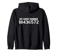 18436572 Motor Big Block de My Lucky Number Firing Order V8 Sudadera con Capucha