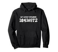 18436572 Motor Big Block de My Lucky Number Firing Order V8 Sudadera con Capucha