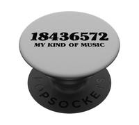 18436572 My Kind of Music 18436572 Orden de despido Big Block V8 PopSockets PopGrip Adhesivo