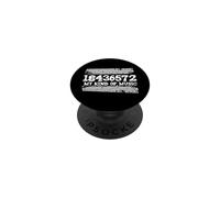 18436572 My Kind of Music 18436572 Orden de despido Big Block V8 PopSockets PopGrip Adhesivo