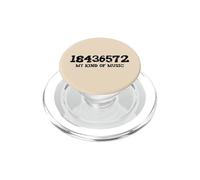 18436572 My Kind of Music 18436572 Orden de despido Big Block V8 PopSockets PopGrip para MagSafe