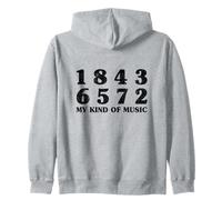 18436572 My Kind of Music 18436572 Orden de despido Big Block V8 Sudadera con Capucha