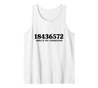 18436572 Sonríe si entiendes 18436572 Orden de despido V8 Camiseta sin Mangas