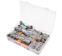 185pcs Series Waterproof Wire Automotive Connector Kit DT06-2/3/4/6S DT04-2/3/4/6P Sealed for Car Electronic Starter