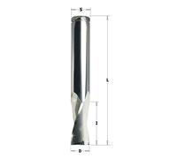 186 CMT FRESA DE CORTE HELICOIDAL POSITIVO PARA ALUMINIO Y PVC