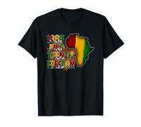 1865 Junio Junio Libertad Orgullo África Camiseta