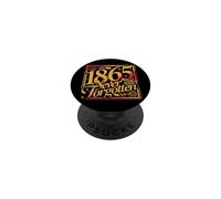 1865 Nunca Olvidado Diseño Tipográfico Vintage PopSockets PopGrip Adhesivo