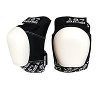 187 Killer Pro Knee Pads Black/White-S