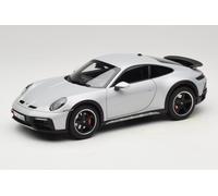 Porsche 911 Dakar 2023 Gris Hielo Metalizado 1/18