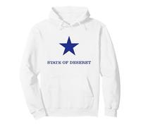 1877 Estado del Territorio de Deseret - Nación Deseret Sudadera con Capucha