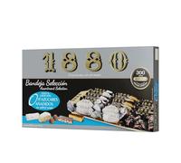 1880 Bandeja Selección de Especialidades, Sin Azúcares Añadidos, 400 g | Dulces artesanales, turrones y chocolates variados, hecho en España, ideal para regalar y compartir, dulce navideño