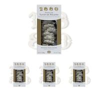 1880 - Tortitas de Turrón de Alicante Sin Gluten, Calidad Suprema, Típico Dulce Navideño, Receta Artesanal, 200g (Paquete de 4)