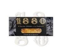 1880 Turrón Blando De Crema A La Piedra | Textura Cremosa | Calidad Suprema Receta Artesanal Sabor Auténtico | Proceso Tradicional Sin Gluten G