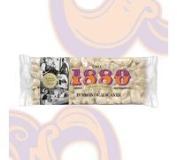 1880 - Turrón de Alicante "Rilsan" 300g, Tableta con Almendras Seleccionadas y Miel, Textura Cremosa, Calidad Suprema, Turrón clásico, Artesanal, Receta Tradicional, Colección, Regalo Navideño