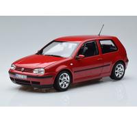 VW Golf 4 2002 Coche a Escala Rojo 1:18 Norev