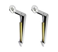 (1888) Paquete de elevadores neumáticos de tapa (200 N/44 lb), bisagra de soporte de tapa con resorte