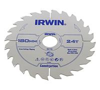 1897195 Ø: 180 mm ØÖÖffn: 30 mm Dientes: 24 madera IRWIN