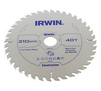 1897204 Sierra circular Ø: 210 mm ØÖÖffn: 30 mm Dientes: 40 madera IRWIN